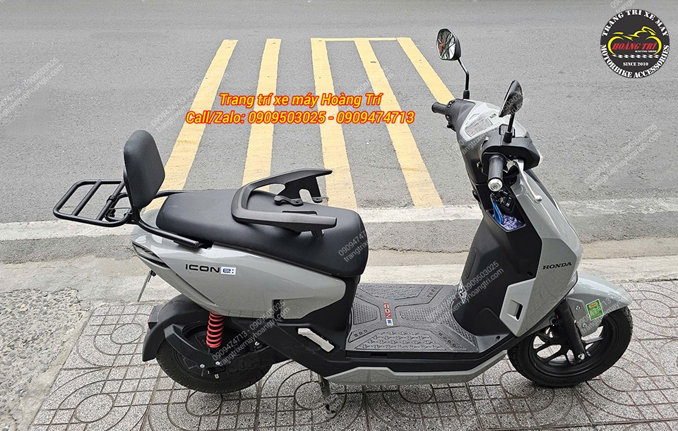 Honda ICON E được lắp baga sau tăng không gian, tăng tiện ích sử dụng