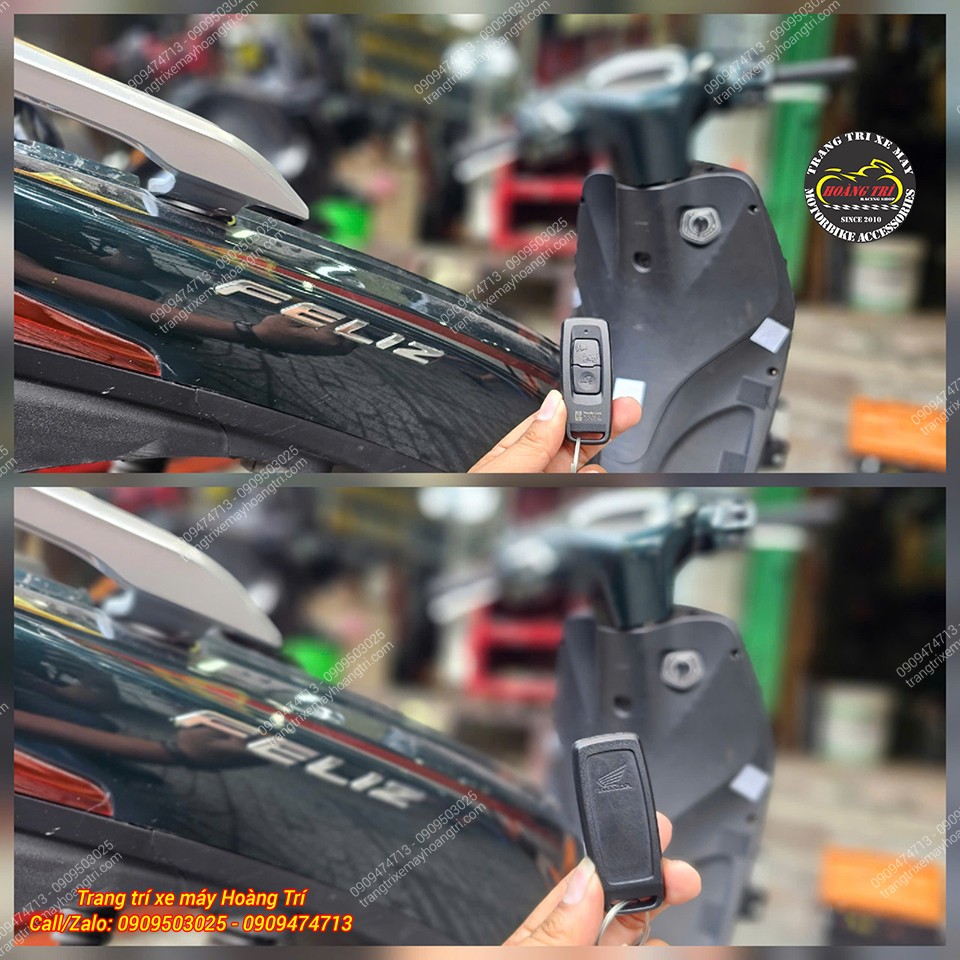 Remote Smartkey Honda hoạt động ổn định, tăng tiện lợi khi sử dụng cho xe VinFast Feliz