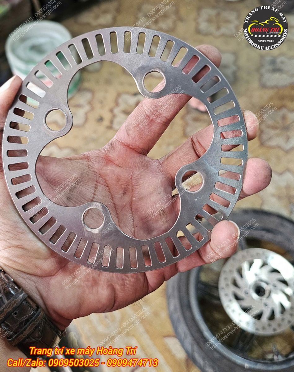 Đĩa xung ABS được gia công chính xác, sẵn sàng lắp trên đĩa thắng zin