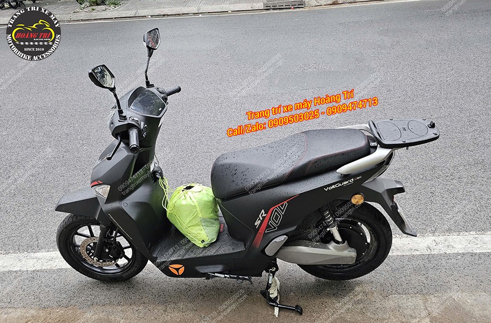 Tổng thể Voltguard sau khi lắp baga sau vẫn giữ kiểu dáng gọn gàng