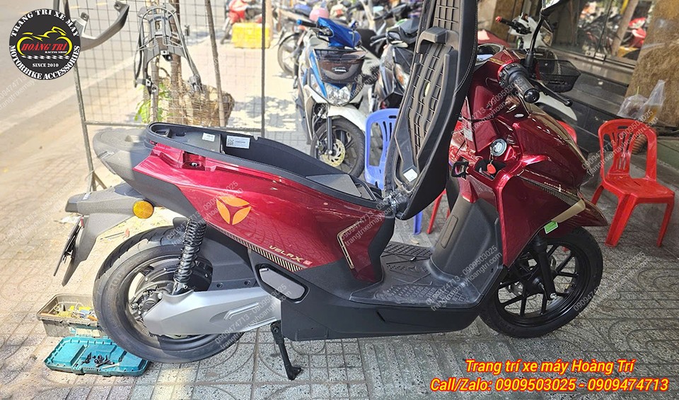 Cốp đã mở, cản đã gỡ giờ chỉ việc nâng cấp thêm combo baga và thùng là hoàn thiện