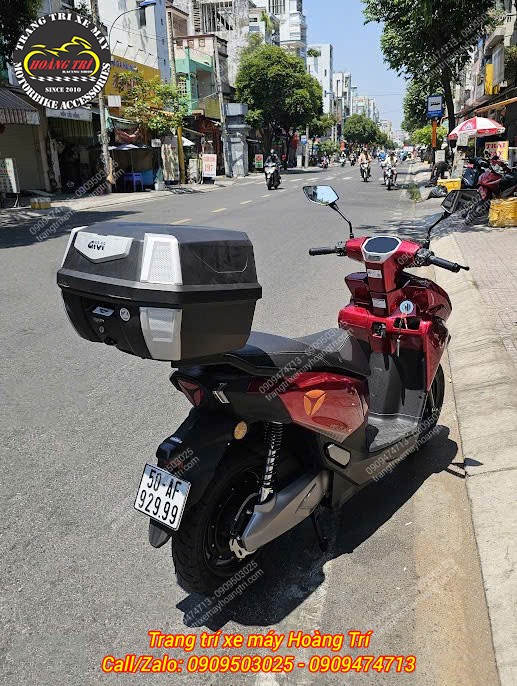 Thùng sau hỗ trợ chở hành lý tiện lợi cho các chuyến đi xa