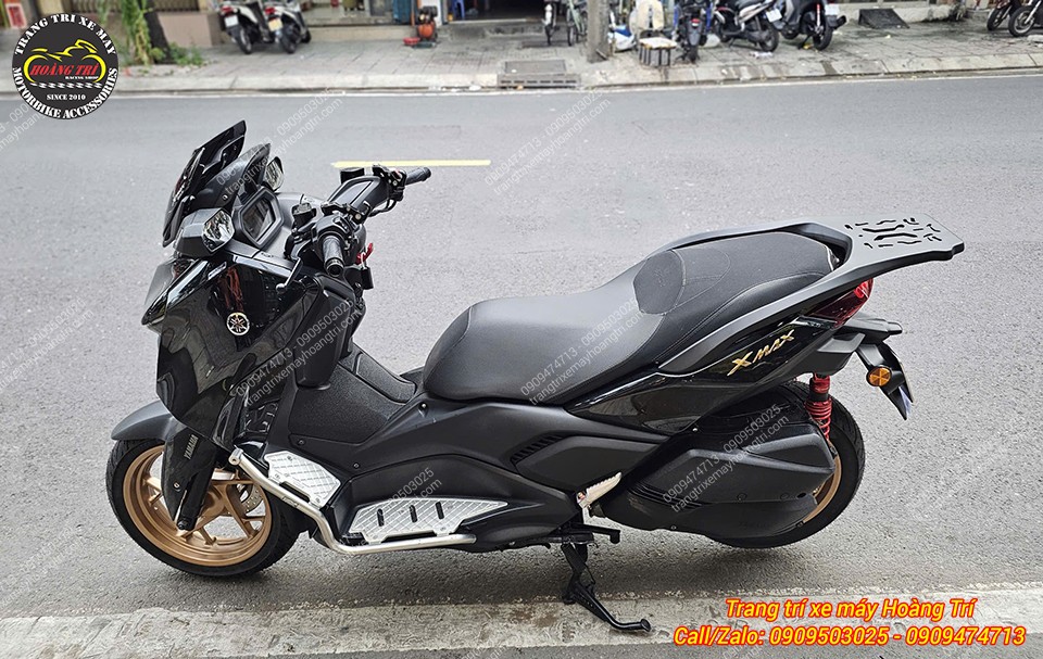 Toàn cảnh Yamaha XMAX 300 trang bị baga sau NCL tăng sự tiện lợi sử dụng