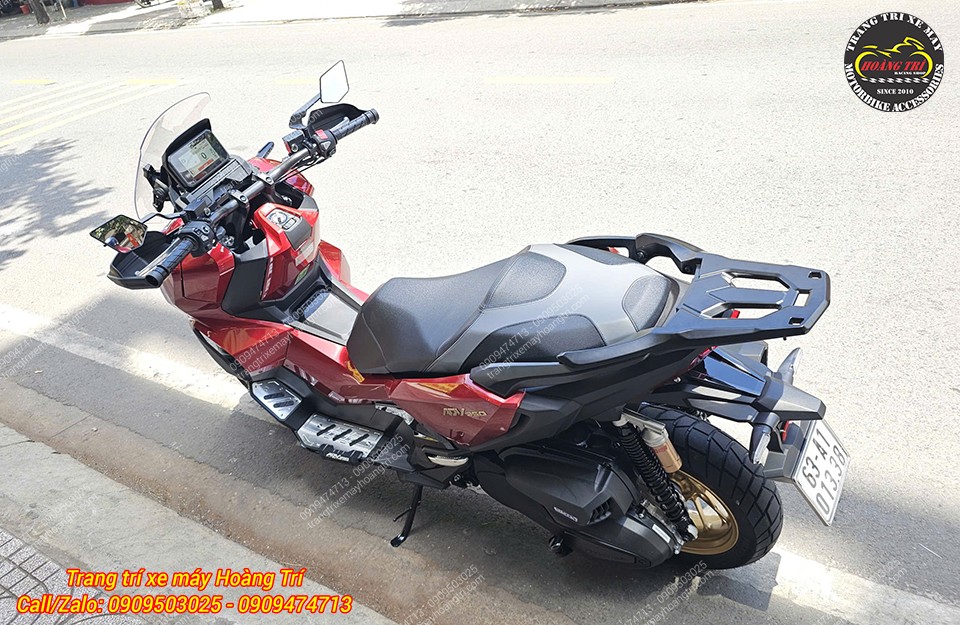 Honda ADV 350 nổi bật cùng baga sau nhôm đúc, dễ dàng nâng cấp thêm thùng sau tiện ích