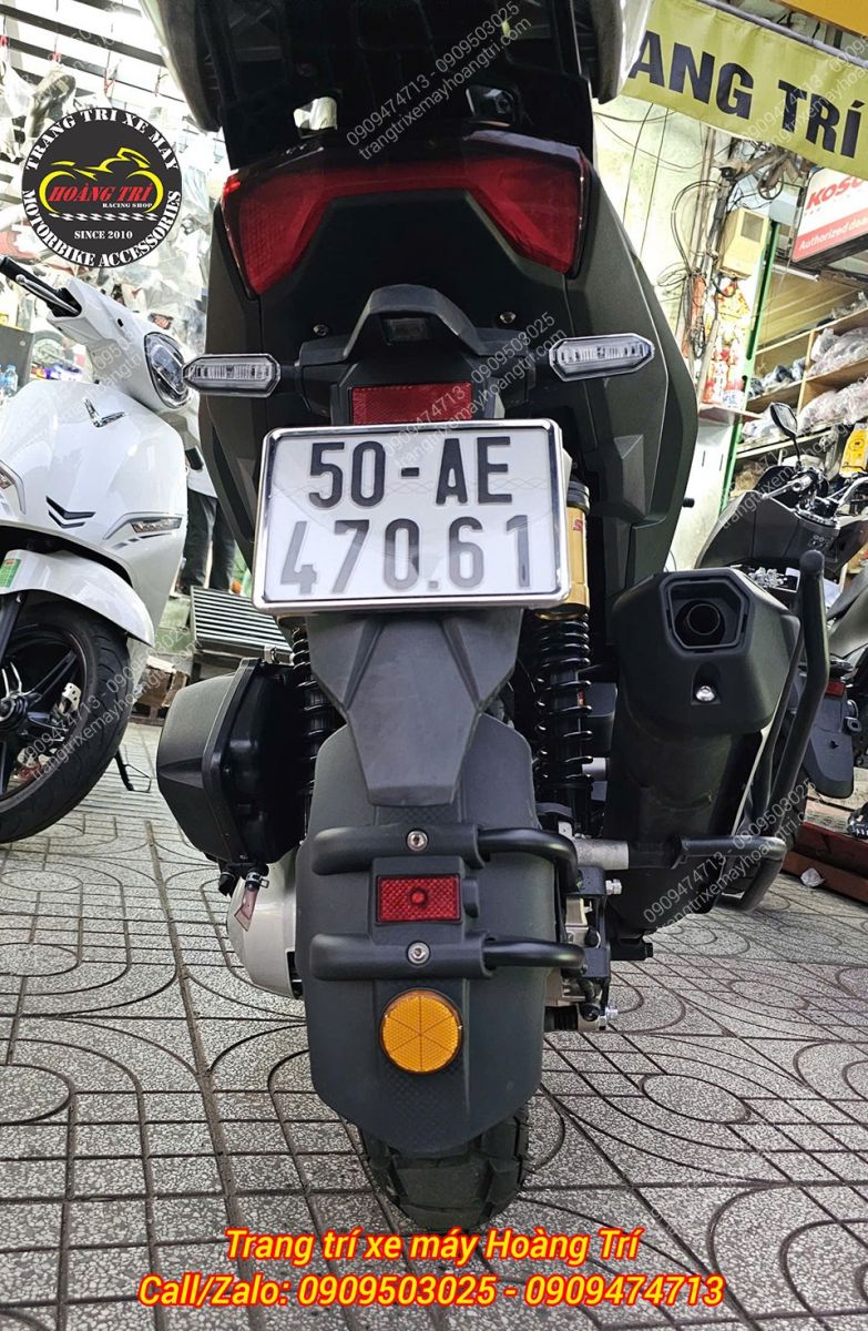 Chắn bùn KTM GTR lắp chuẩn trên Honda ADV 160 2026, hạn chế bùn đất bắn lên hiệu quả