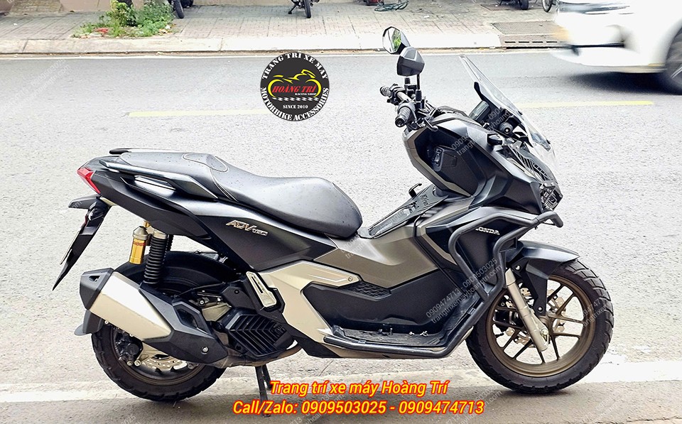 Toàn cảnh Honda ADV 160 lắp chắn bùn nguyên khối, tăng khả năng bảo vệ và diện mạo mạnh mẽ hơn