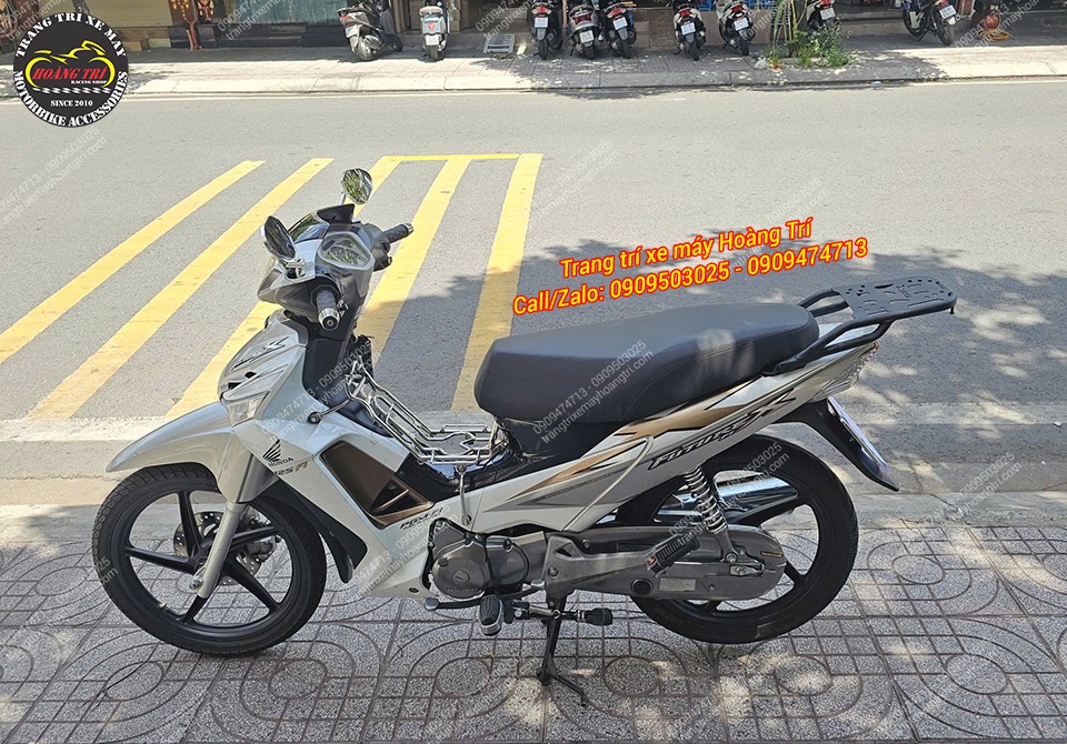 Honda Future X hoàn thiện với baga kiểu GTR, tăng tiện ích và tạo điểm nhấn khác biệt
