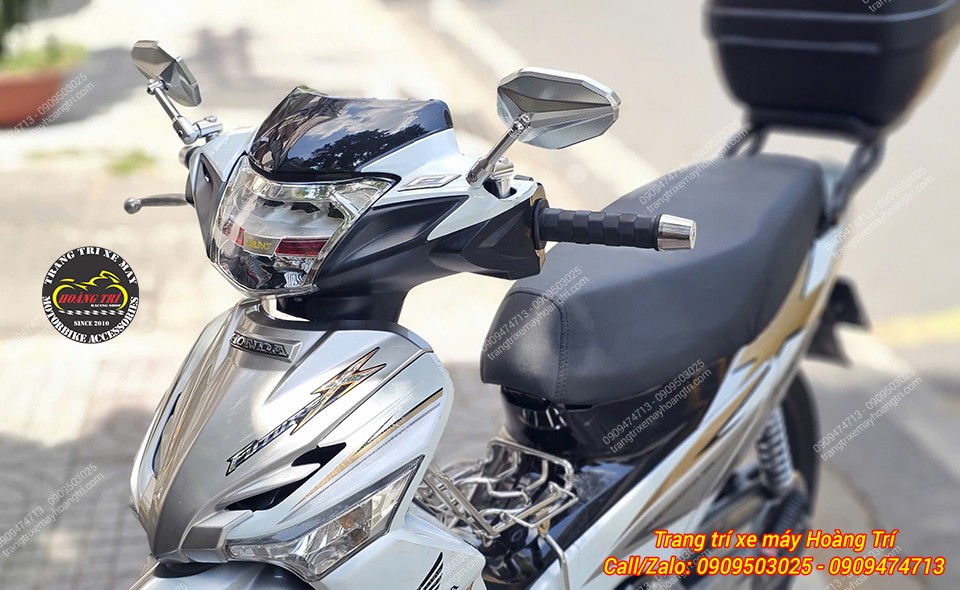Honda Future X cuốn hút hơn với bộ phụ kiện độ kiểng dàn đầu được nâng cấp đồng bộ