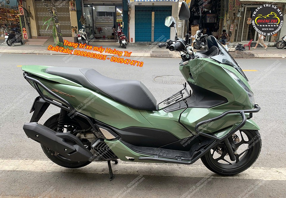 Toàn cảnh Honda PCX 160 hoàn thiện baga giữa 10 ly, hỗ trợ chở đồ linh hoạt và gọn gàng