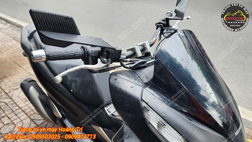 Kính hậu Shenao kiểu cánh gió trang bị PCX 160 tăng phong cách cho xế cưng