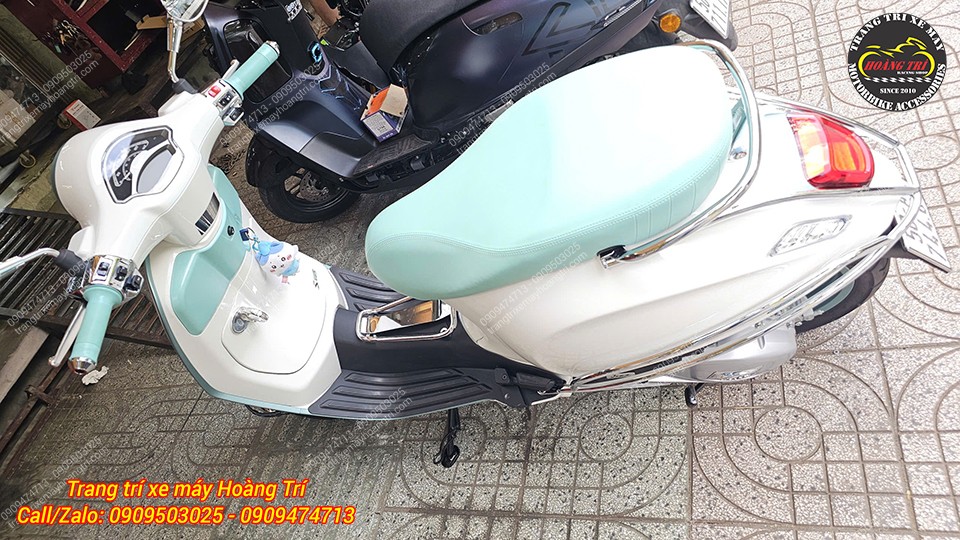 Phụ kiện nhỏ góp phần giúp chiếc Vespa trở nên hoàn thiện và nổi bật hơn