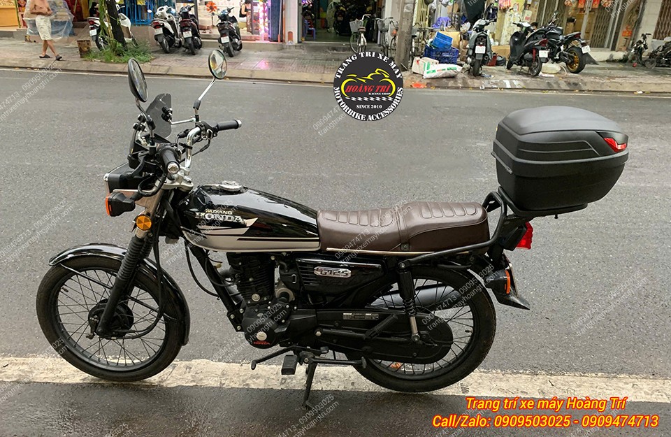 Honda CG125 hoàn thiện bộ phụ kiện tiện ích, sẵn sàng đồng hành cùng bạn trên mọi cung đường