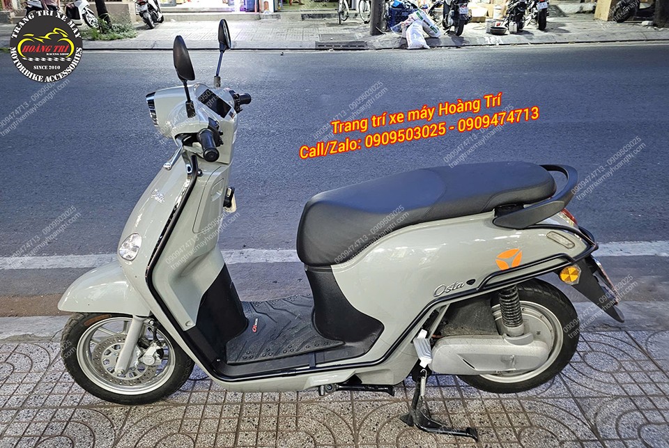 Toàn cảnh Yadea Osta hoàn thiện khung bảo vệ sơn tĩnh điện, mang đến ngoại hình mạnh mẽ hơn