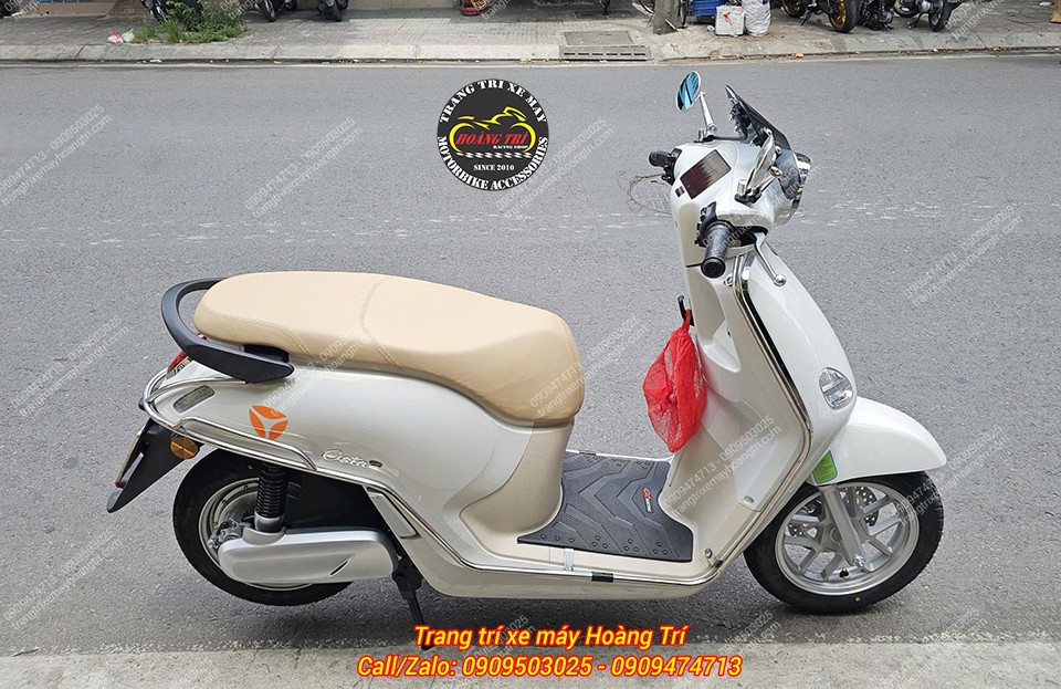 Toàn cảnh Yadea Osta nâng cấp khung bảo vệ inox, tăng vẻ thanh lịch và cứng cáp cho xe
