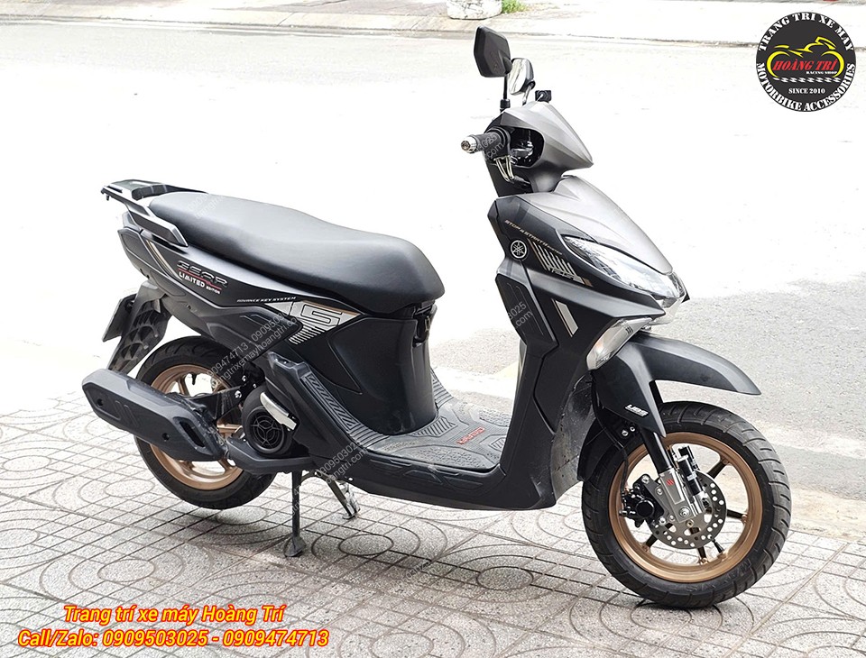 Tông sẹc tông cùng màu sắc của xe không làm mất đi vẻ đẹp nguyên bản của xe
