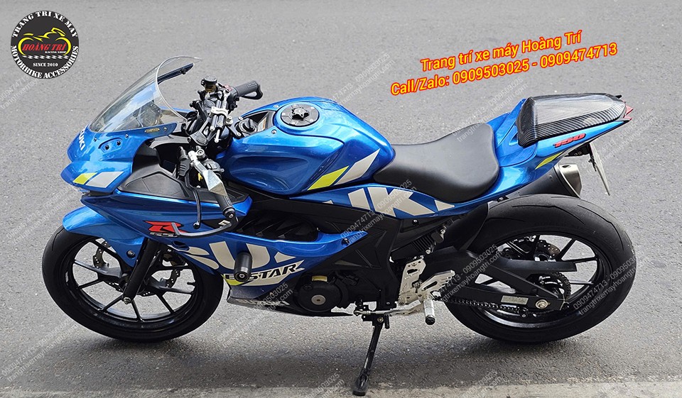 Toàn cảnh Suzuki GSX sau khi nâng cấp trợ lực cổ YSS, sẵn sàng chinh phục tốc độ an toàn