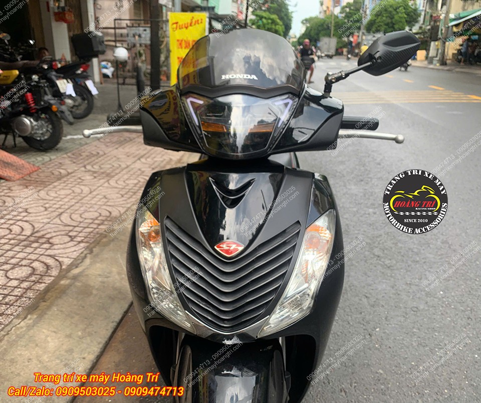 Toàn cảnh Honda SH Ý nâng cấp đèn Zhi.Pat, mang đến diện mạo cứng cáp và ấn tượng