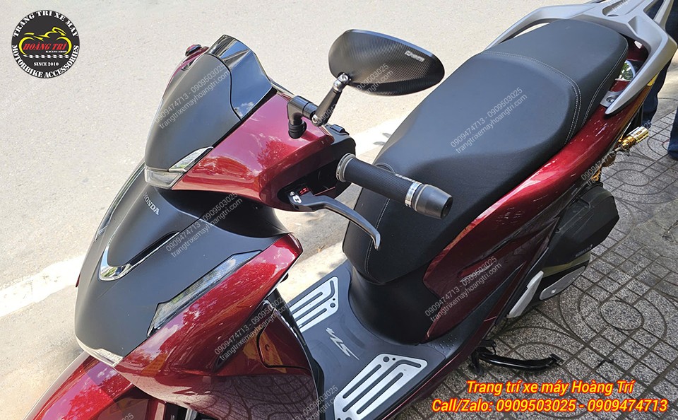 Honda SH 2026 hoàn thiện với tay thắng Racing Boy E2, lắp chuẩn zin và cân đối tổng thể