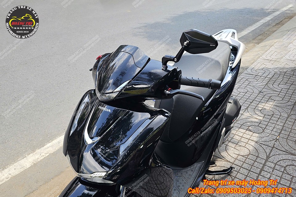 Honda SH 2026 nâng cấp tay thắng Racing Boy E2, cải thiện thẩm mỹ, mang lại trải nghiệm mới, tự tin hơn