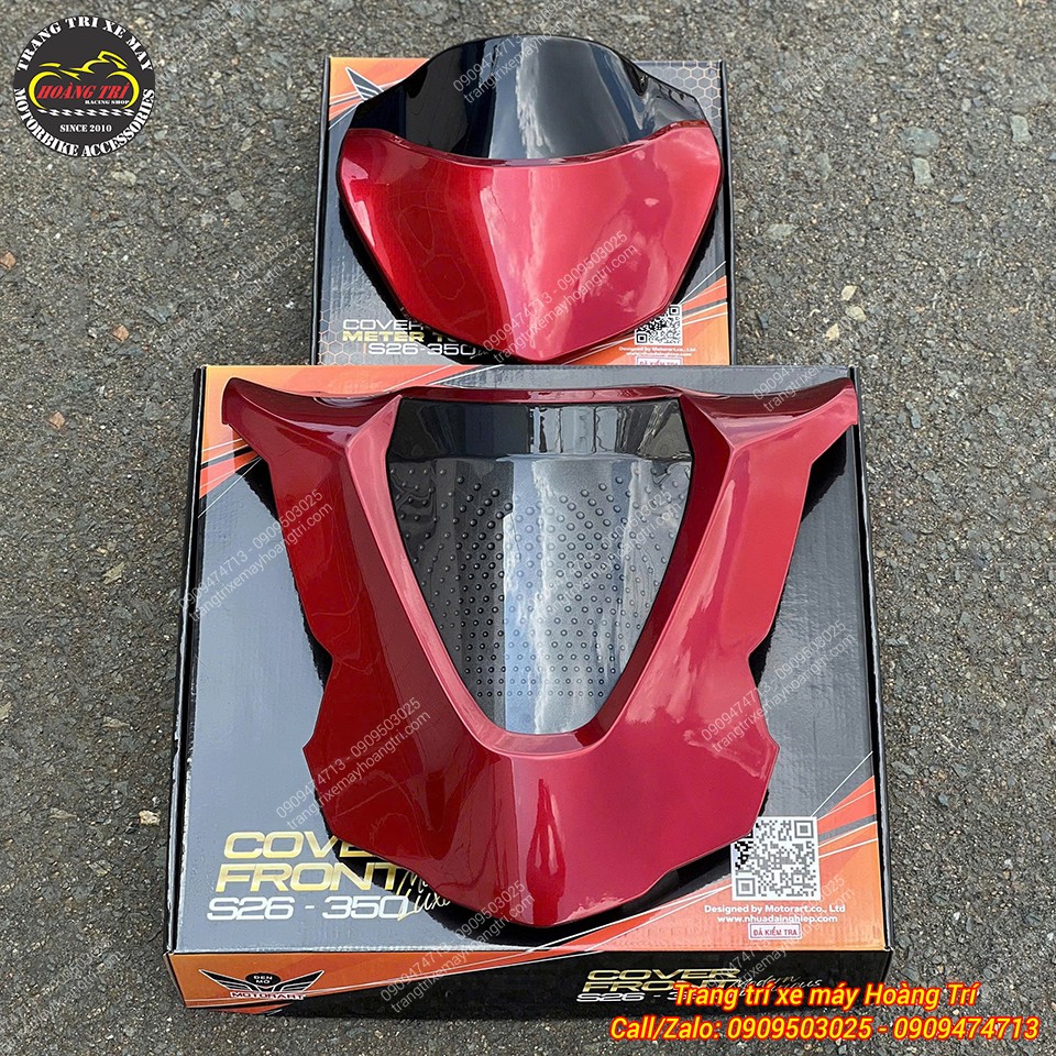 Phiên bản đỏ nổi bật giúp phần đầu Honda SH 2026 thêm thể thao và cuốn hút hơn