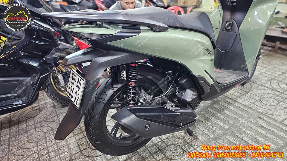 Toàn cảnh Honda SH 2026 hoàn thiện ốp pô Motorart kiểu SH350i, tăng vẻ ngoài sang trọng hơn