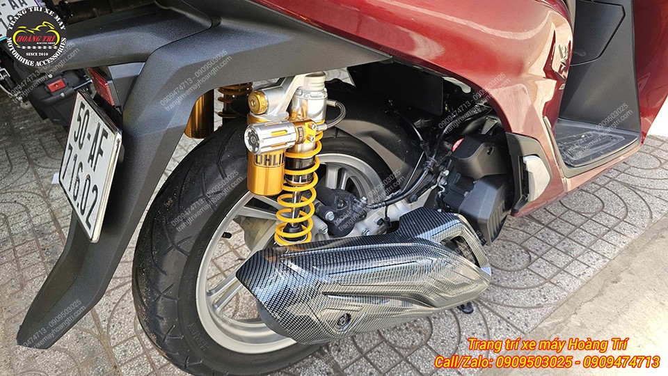 Sự kết hợp hoàn hảo của 2 phụ kiện mang đến vẻ ngoài đẳng cấp cho xe Sh 2026