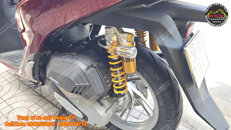 Lắp đặt HPA tăng chỉnh giúp việc điều chỉnh phuộc Ohlins HO316 trở nên dễ dàng hơn