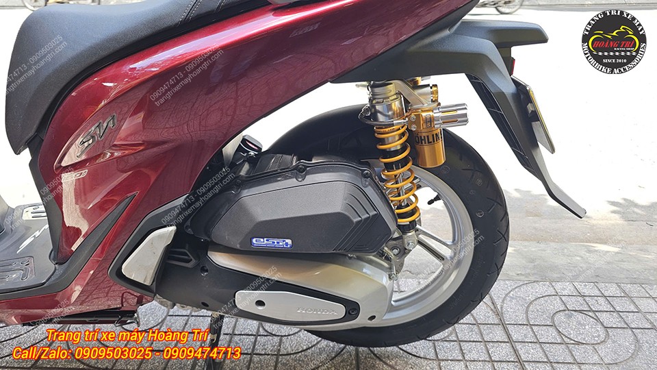 Không cần phải tháo dàn áo ra mà vẫn có thể điều chỉnh chỉ với thao tác xoay vặn trên HPA TTX