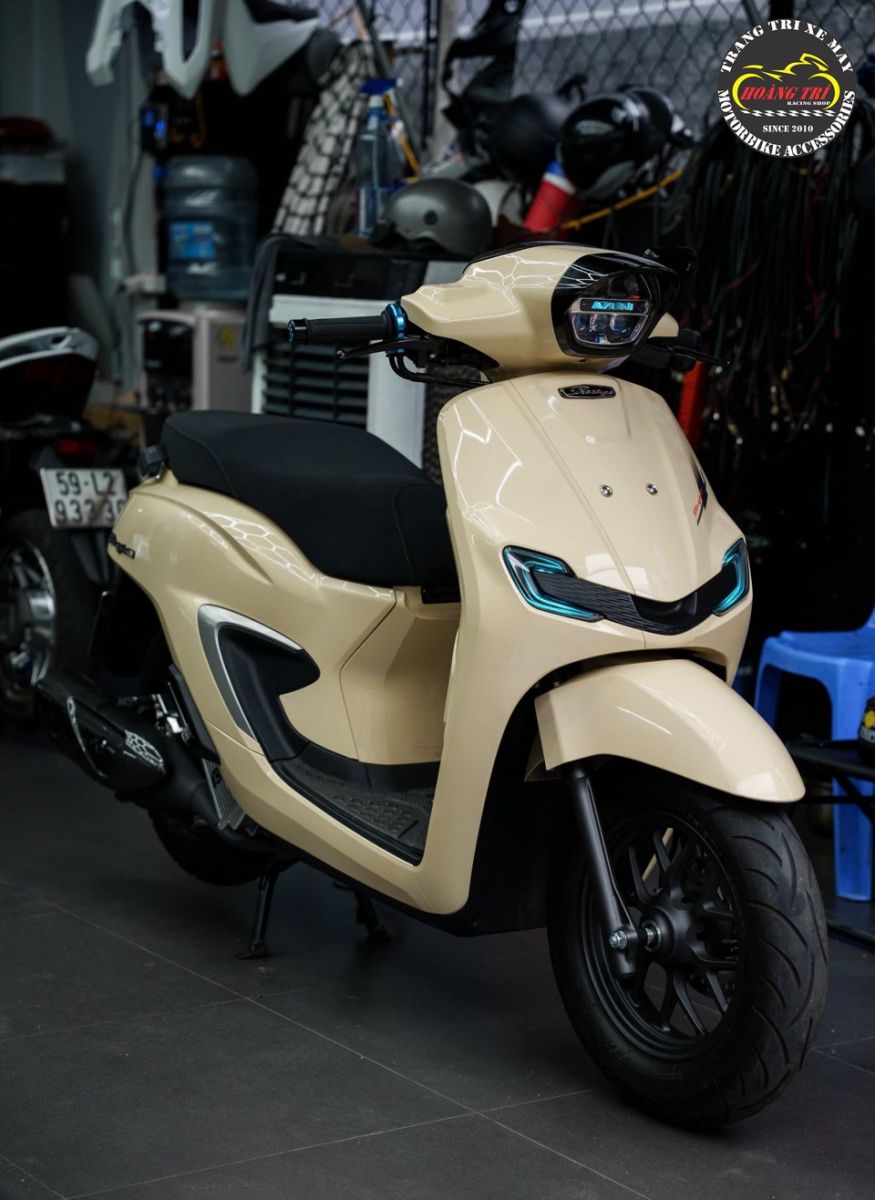 Tổng thể Honda Stylo 160 trở nên hiện đại hơn nhờ đèn LED Audi xi nhan hoàn thiện tinh tế