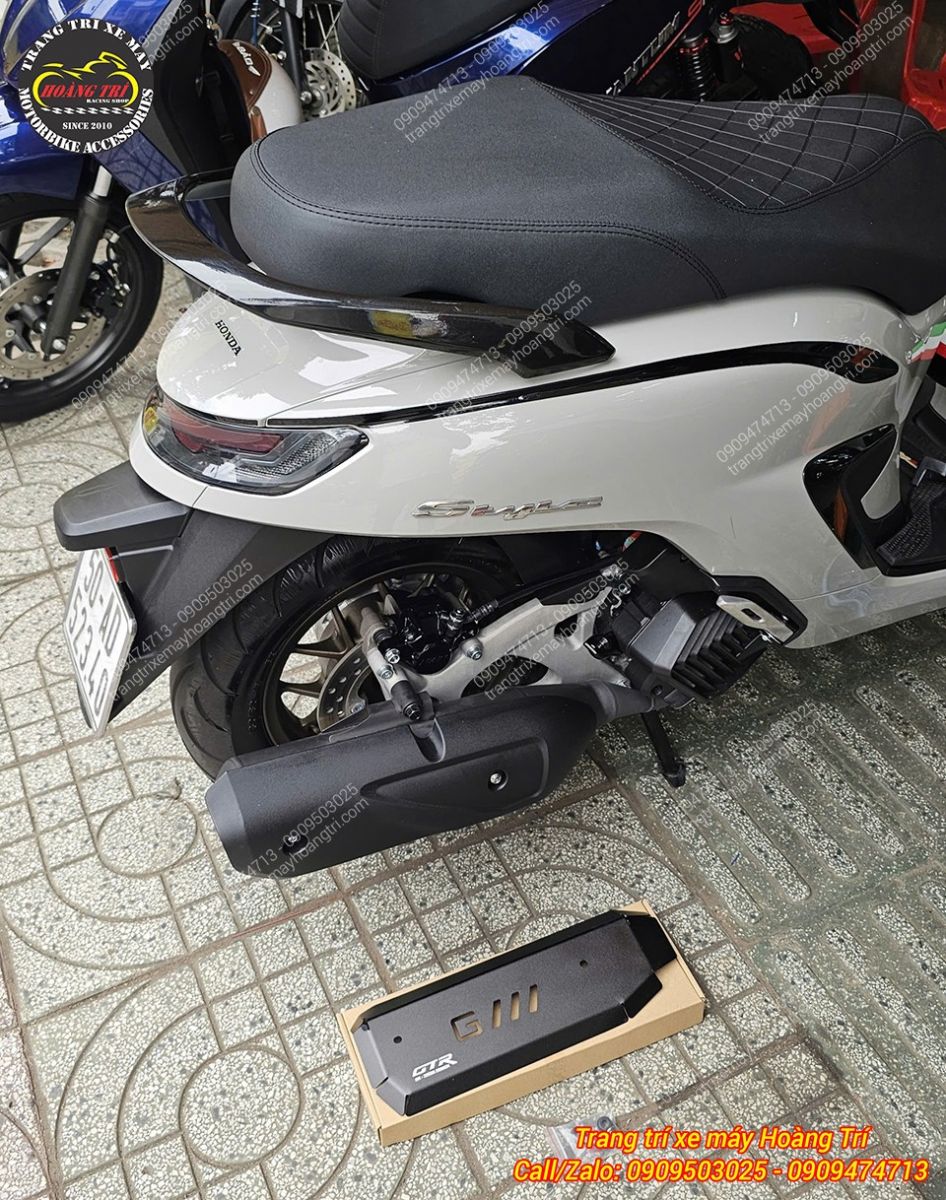 Cận cảnh Honda Stylo 160 trước khi lắp ốp pô nhôm CNC kiểu GTR đầy cá tính