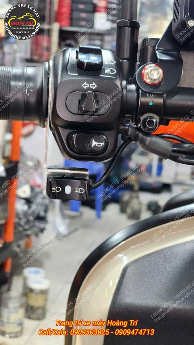 Công tắc đèn trợ sáng Kewig K11 bố trí tùy vào nhu cầu của khách hàng, dễ thao tác, thuận tiện