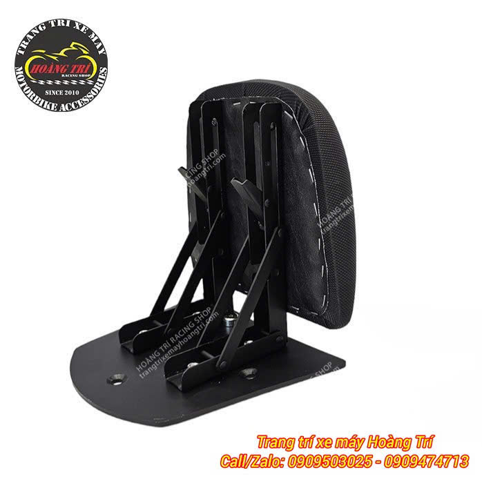 Mặt sau tựa lưng V1 trang bị cơ cấu gập chắc chắn, thuận tiện gấp gọn khi cần