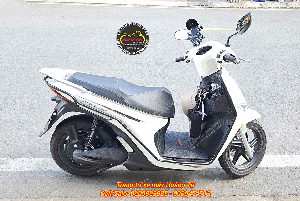 Toàn cảnh VinFast Feliz lắp chắn bùn NVX cùng khung bảo vệ chống trầy đầy cứng cáp