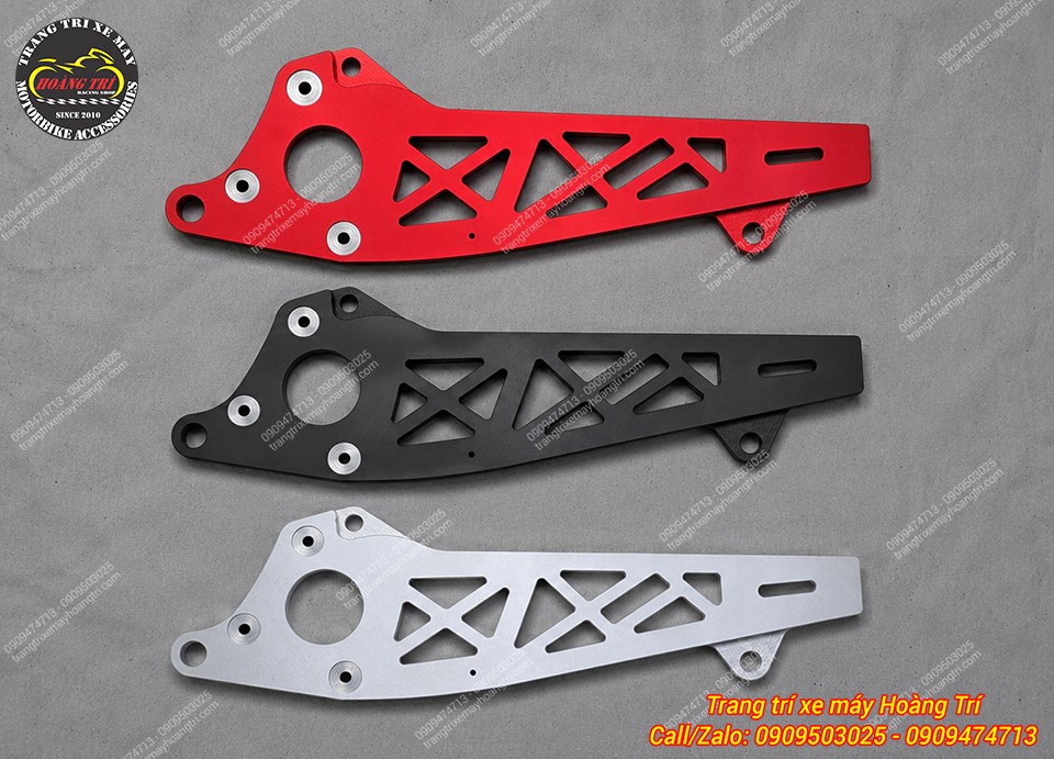 Mặt trong gấp nhôm CNC DatBike Quantum V2 gia công sắc nét, ba màu lựa chọn cá tính và bền đẹp