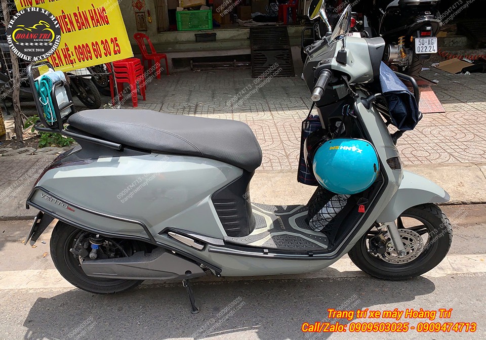 Bộ 3 phụ kiện trang trí Vento Neo giúp xế cưng trông thanh lịch, sang trọng giống với xe Vespa
