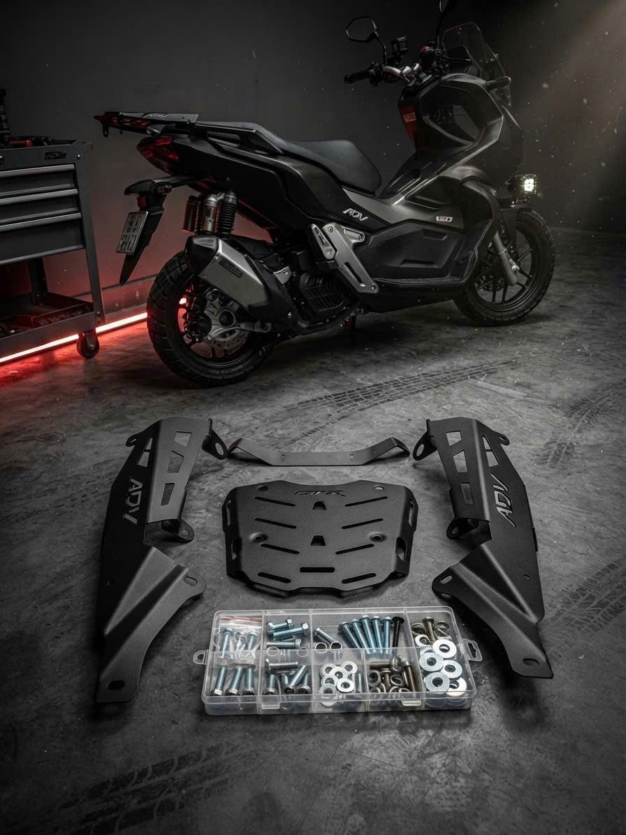 Baga GTR CNC ADV 160 sở hữu kết cấu cứng cáp, kiểu dáng thể thao đậm chất Adventure
