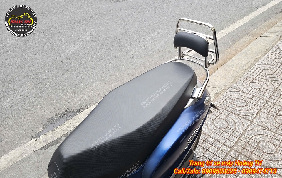 Baga tựa lưng Yamaha Fino tạo sự khác biệt cho xe và tăng tiện ích sử dụng