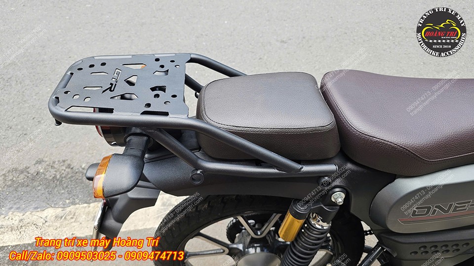 Cận cảnh baga sau kiểu GTR J-Pan One-1 thiết kế chắc chắn, tích hợp mặt đế rộng rãi