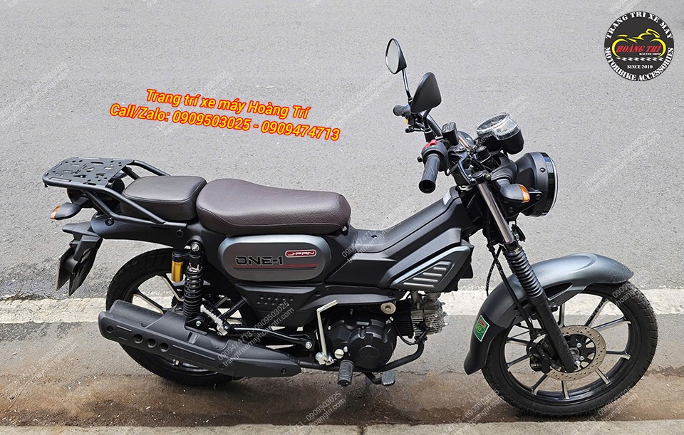 Toàn cảnh J-Pan One-1 sau khi trang bị baga GTR vẫn giữ kiểu dáng gọn gàng, hài hòa