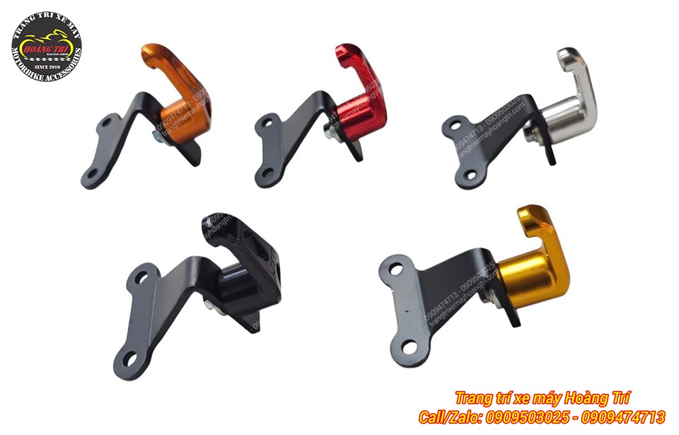 Móc treo đồ HTR PCX 160 2025 2026 có năm màu sắc nổi bật để lựa chọn