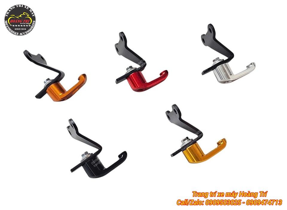 Góc view khác của móc treo đồ HTR PCX 160 với thiết kế chắc chắn, tiện dụng