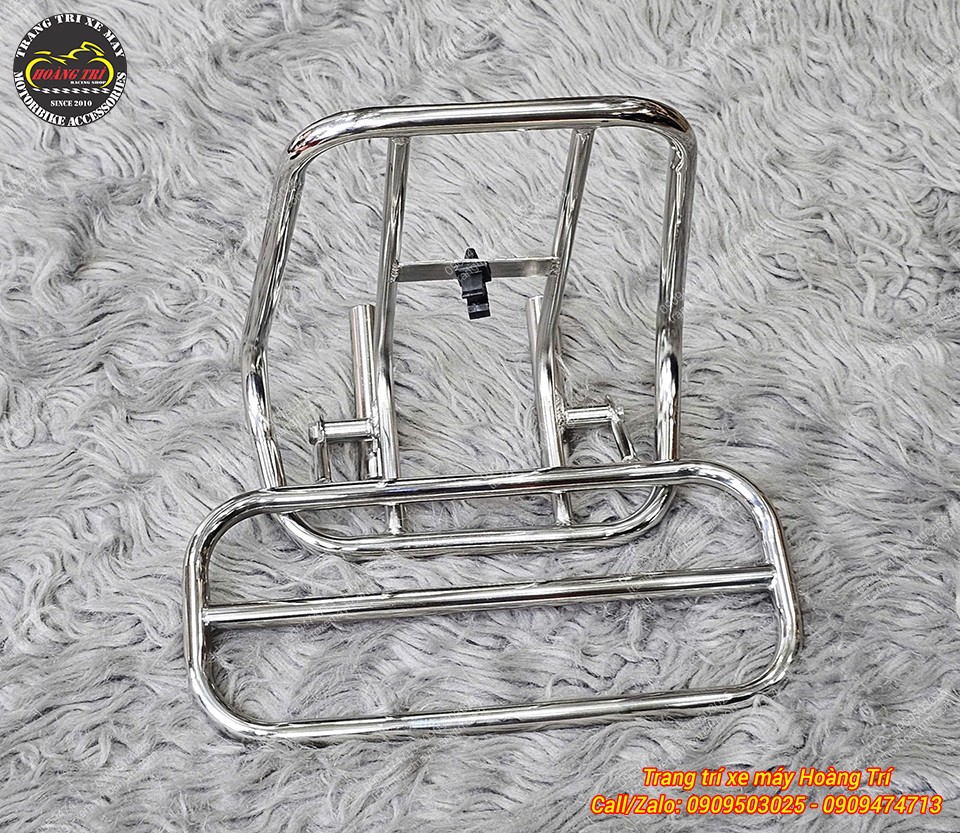 Anh em có thể trang bị cùng thùng sau hoặc túi treo đồ để tăng thêm tiện ích tối đa
