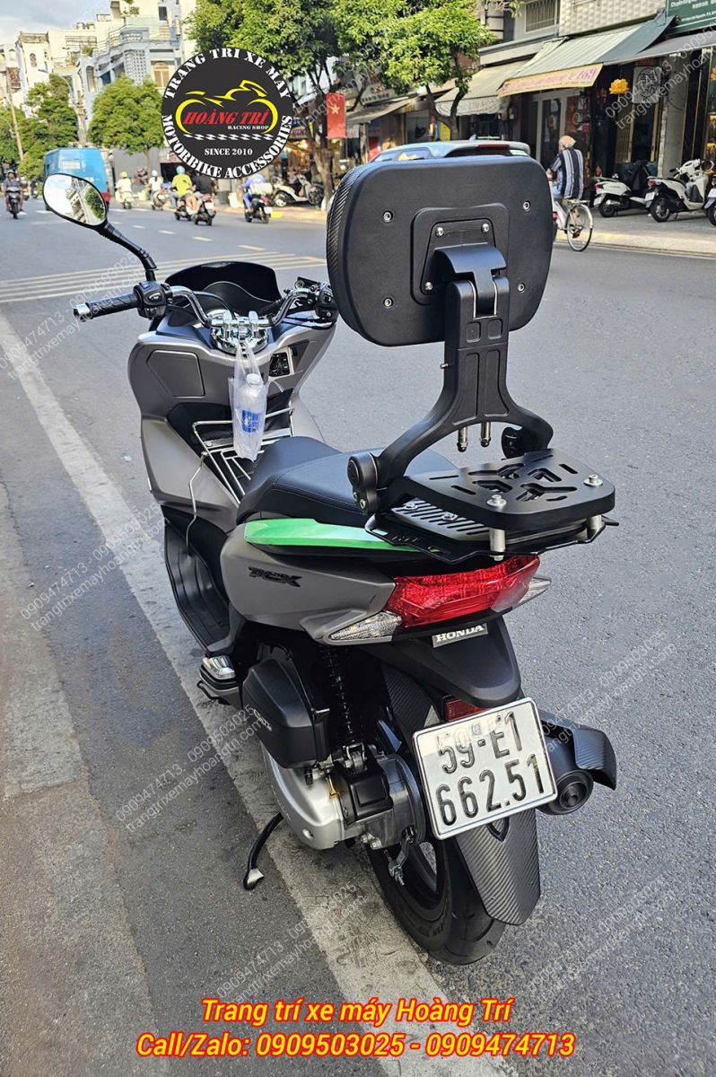 Bộ khung chắc chắn của tựa lưng MTM chắc chắn cùng mặt baga tiện dụng phía dưới