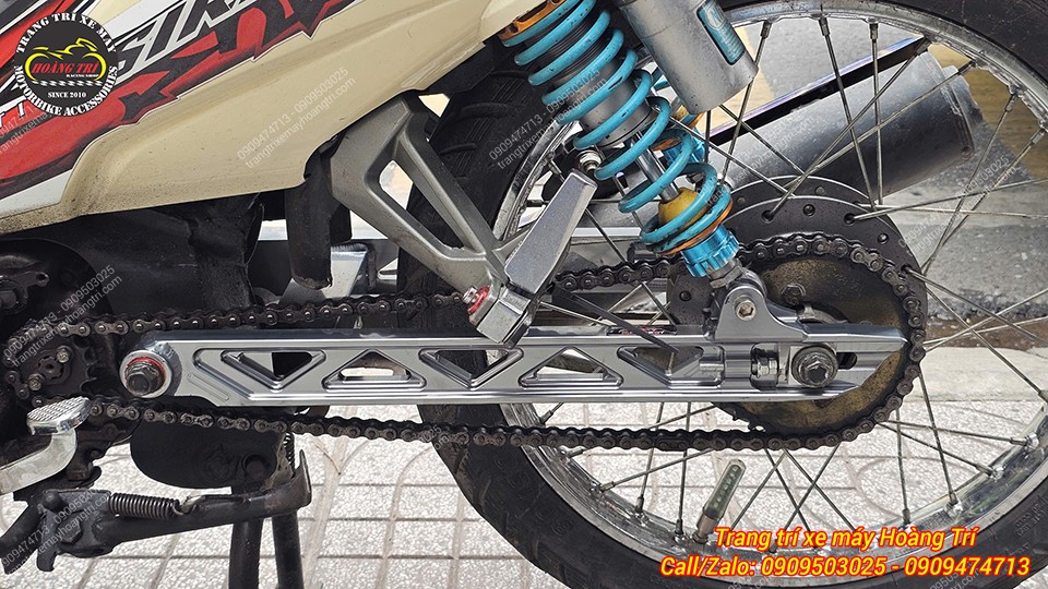 Cận cảnh gấp Magicboy sau khi hoàn thiện, thiết kế CNC khoét họa tiết tạo phong cách thể thao