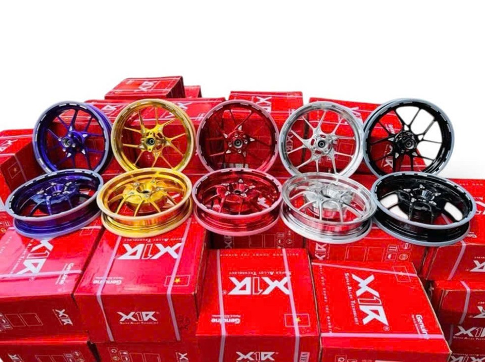 Mâm X1R 10 cây dành cho Stylo 160 có nhiều màu sắc để anh em lựa chọn