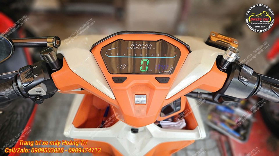 Cụm đồng hồ Vario 2018-2025 HQ Full LED LCD hiển thị sắc nét đầy đủ nhiều thông tin cần thiết