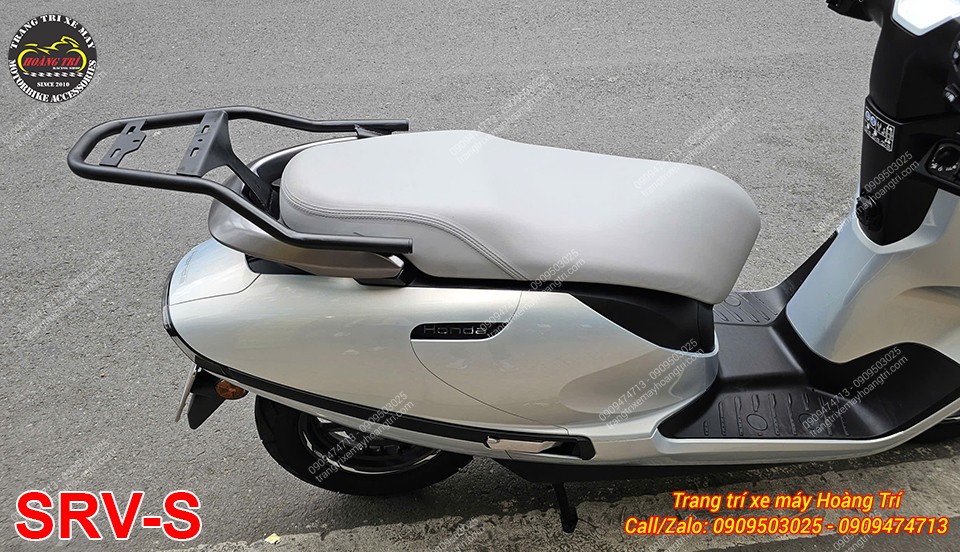 Baga SRV-S được lắp hoàn thiện trên Honda UC3, nổi bật với phần khung kéo dài về phía sau