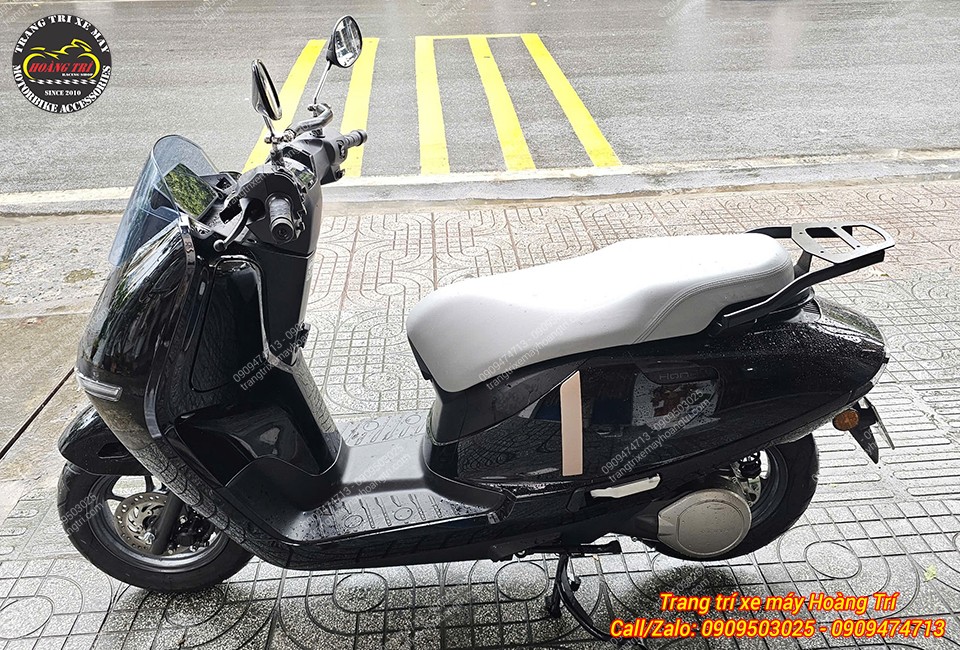 Tăng không gian lựa chọn thùng sau Givi chính hãng, tăng tiện ích lắp nệm yên nối dài cho xe