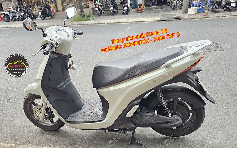 Toàn cảnh VinFast Feliz sau nâng cấp chắn bùn nguyên khối LBS mang diện mạo liền lạc hơn