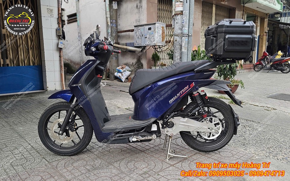 Tổng thể Datbike Quantum thêm phần cứng cáp với gấp nhôm CNC hài hòa cùng dàn chân sau